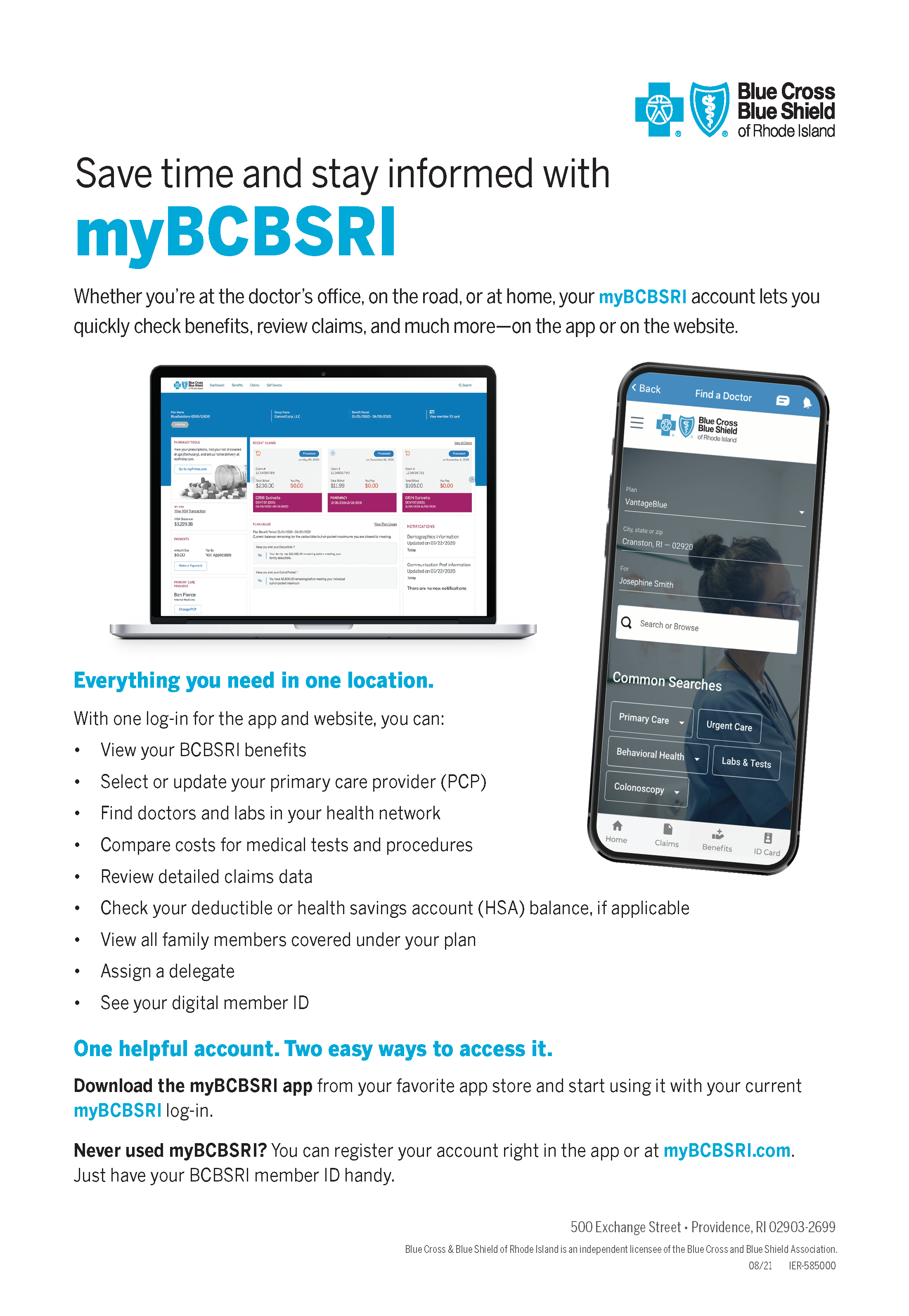 my BCBSRI Flyer | bcbsri.myprintdesk.net